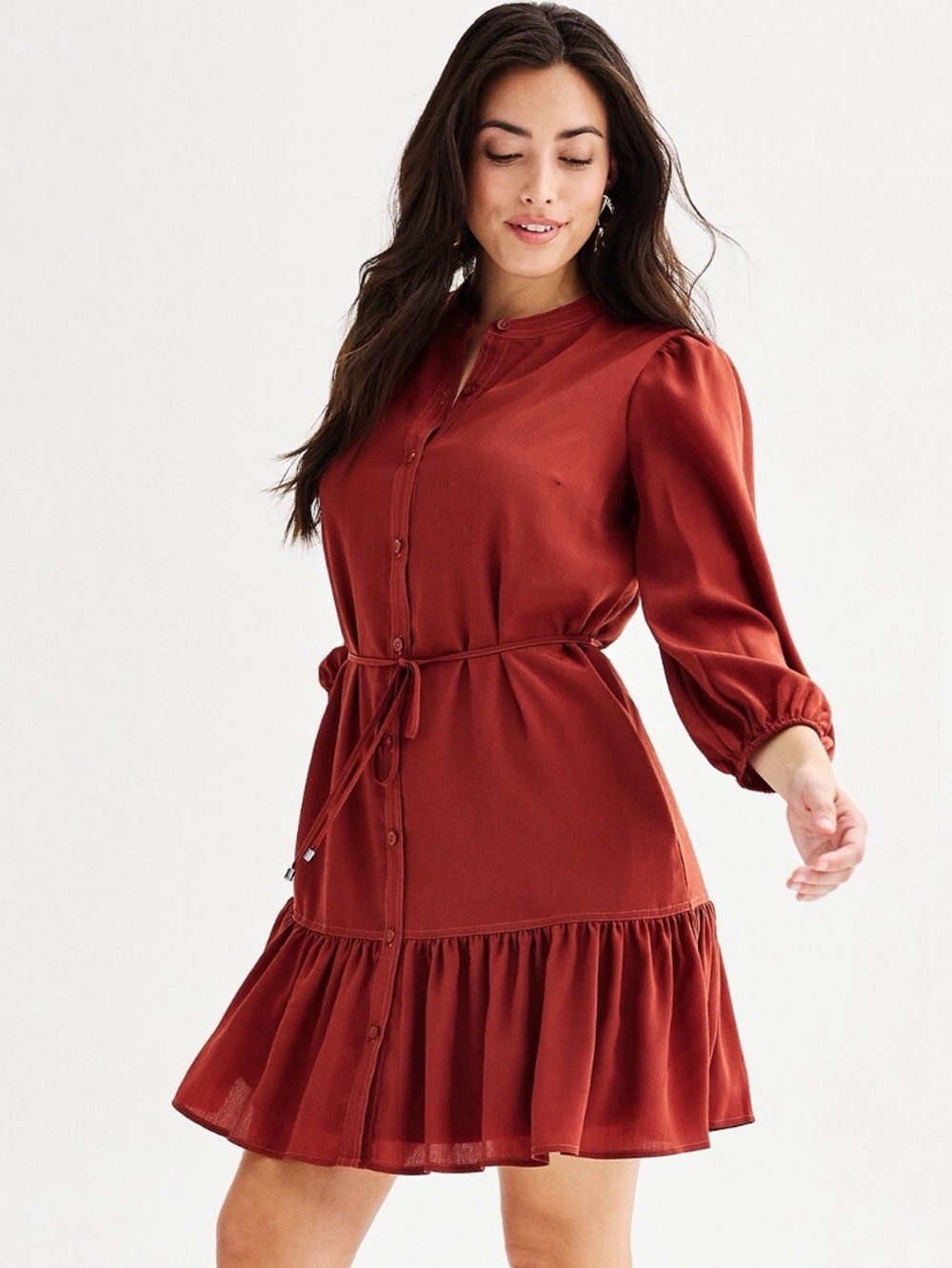 Nine West Rust Colored Dress